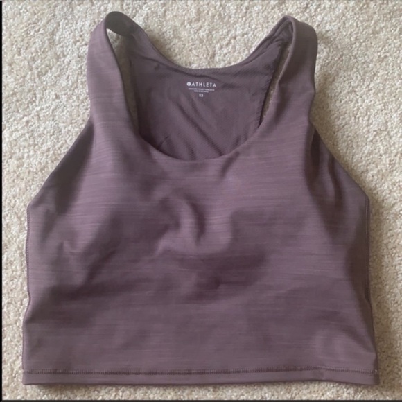 Athleta Ultimate Space Dye Crop Top - Picture 3 of 6